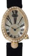 Breguet Damklocka 8928BA-51-844 DD0D Reine De Naples Vit/Satin