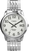 Timex Herrklocka TW2V05400 Easy Reader Vit/Stål Ø35 mm