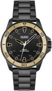 Hugo Boss Herrklocka 1530225 Street Diver Svart/Stål Ø44 mm