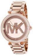 Michael Kors Damklocka MK5865 Parker Guldtonad/Roséguldstonat stål