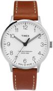 Timex Herrklocka TW2T27500 Vit/Läder Ø40 mm