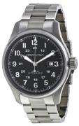 Hamilton Herrklocka H70625133 Khaki Svart/Stål Ø44 mm