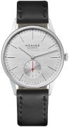 Nomos Glashütte N-342 Orion Silverfärgad/Läder Ø38.5 mm