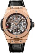 Hublot Herrklocka 405.OX.0138.LR Big Bang 45Mm Skelettskuren/Gummi