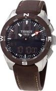 Tissot Herrklocka T110.420.46.051.00 T-Touch Svart/Läder Ø45 mm