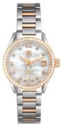 TAG Heuer Damklocka WAR2453.BD0777 Carrera Lady Vit/18 karat