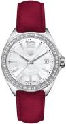 TAG Heuer Damklocka WBJ131A.FC8253 Formula 1 Ladies Vit/Läder Ø35 mm