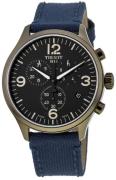 Tissot Herrklocka T116.617.37.057.01 T-Sport Svart/Läder Ø45 mm