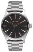 Nixon A4502064-00 The Sentry Svart/Stål Ø38 mm