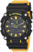 Casio Herrklocka GA-900A-1A9ER G-Shock Svart/Resinplast Ø49.5 mm