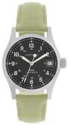 Hamilton Damklocka H69319933 Khaki Svart/Läder Ø33 mm