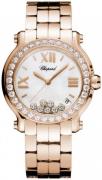 Chopard Damklocka 277481-5002 Happy Sport 18 karat roséguld Ø36 mm