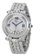 Chopard Damklocka 278236-3005 Happy Sport Vit/Stål Ø32 mm