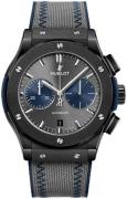 Hublot Herrklocka 521.CM.7070.NR.BOM Classic Fusion Grå/Gummi Ø45 mm