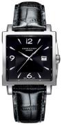 Hamilton Herrklocka H32415735 Jazzmaster Svart/Läder