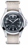 Hamilton Herrklocka H64455933 Khaki Svart/Stål Ø40 mm