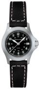 Hamilton Damklocka H64211733 Khaki Svart/Läder Ø27 mm