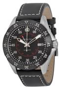 Hamilton Herrklocka H76755735 Khaki Svart/Läder Ø44 mm