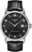 Tissot Herrklocka T086.407.16.057.00 Luxury Svart/Läder Ø41 mm