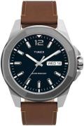 Timex Herrklocka TW2U15000 Essex Avenue Svart/Läder Ø44 mm