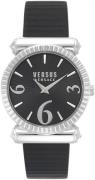 Versus by Versace Damklocka VSP1V0219 Republique Svart/Läder Ø38 mm