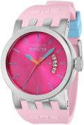 Invicta Damklocka 36960 Dna Rosa/Gummi Ø40 mm