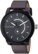 Tommy Hilfiger Herrklocka 1791478 Svart/Läder Ø44.2 mm