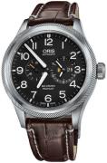 Oris Herrklocka 01 690 7735 4164-07 1 22 72FC Aviation Svart/Läder