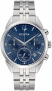 Bulova Herrklocka 96B373 Precisionist Blå/Stål Ø42 mm