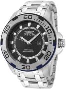 Invicta Herrklocka 39118 Pro Diver Svart/Stål Ø50 mm