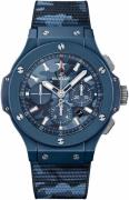 Hublot Herrklocka 301.EX.5110.RX.HNA21 Big Bang 44Mm Blå/Gummi Ø44