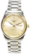 Longines Herrklocka L2.755.5.37.7 Master Gulguldstonad/18 karat gult