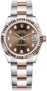 Rolex Damklocka 278271-0027 Datejust 31 Brun/18 karat roséguld Ø31