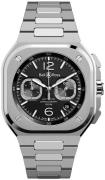 Bell & Ross Herrklocka BR-05-CHRONO-BLACK-STEEL-STEEL-B Br 05