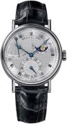 Breguet Herrklocka 7137BB-11-9V6 Classique Silverfärgad/Läder Ø39