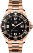 Ice Watch Herrklocka 016763 Steel Svart/Roséguldstonat stål Ø40 mm