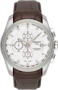 Tissot Herrklocka T035.627.16.031.00 Couturier Silverfärgad/Läder