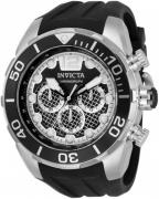 Invicta Herrklocka 33820 Pro Diver Svart/Gummi Ø50 mm