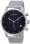 Calvin Klein Herrklocka K2G27121 City Svart/Stål Ø43 mm