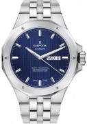 Edox Herrklocka 88005-3M-BUIN Delfin Blå/Stål Ø43 mm