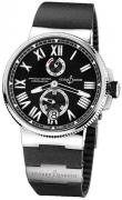 Ulysse Nardin Herrklocka 1183-122-3-42 Marine Collection Svart/Gummi