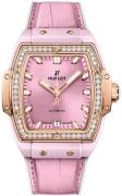 Hublot Damklocka 665.RO.891P.LR.1204 Big Bang 39Mm Rosa/Gummi