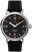 Timex Herrklocka TW2V44000 Standard Svart/Läder Ø40 mm