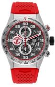 TAG Heuer Herrklocka CAR201M.FT6156 Carrera Grå/Gummi Ø43 mm