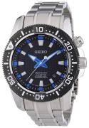 Seiko Herrklocka SKA561P1 Sportura Svart/Stål Ø44 mm