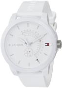 Tommy Hilfiger Herrklocka 1791481 Vit/Gummi Ø44 mm