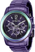 Invicta Herrklocka 40495 Specialty Lila/Stål Ø47 mm