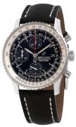 Breitling Herrklocka A13324121B1X1 Navitimer 01 Svart/Läder Ø41 mm