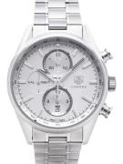 TAG Heuer Herrklocka CAR2111.BA0724 Carrera Silverfärgad/Stål Ø41