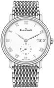 Blancpain Herrklocka 6652-1127-MMB Villeret Vit/Stål Ø40 mm